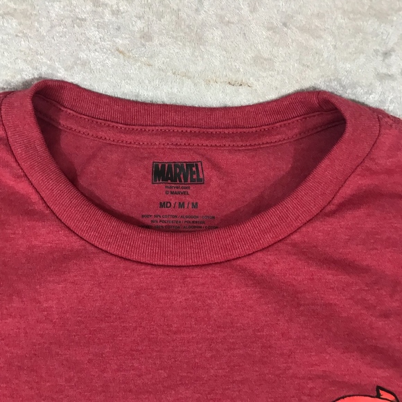 MARVELS DEADPOOL GRAPHIC T-SHIRT - Picture 6 of 8